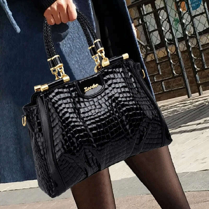 KIMLUD, Few in stock,hurry to buy!ZOOLER Original Full 100% Real Leather Handbags Soft Skin Genuine Leather Bag Costly Women Bags #QS220, KIMLUD Womens Clothes