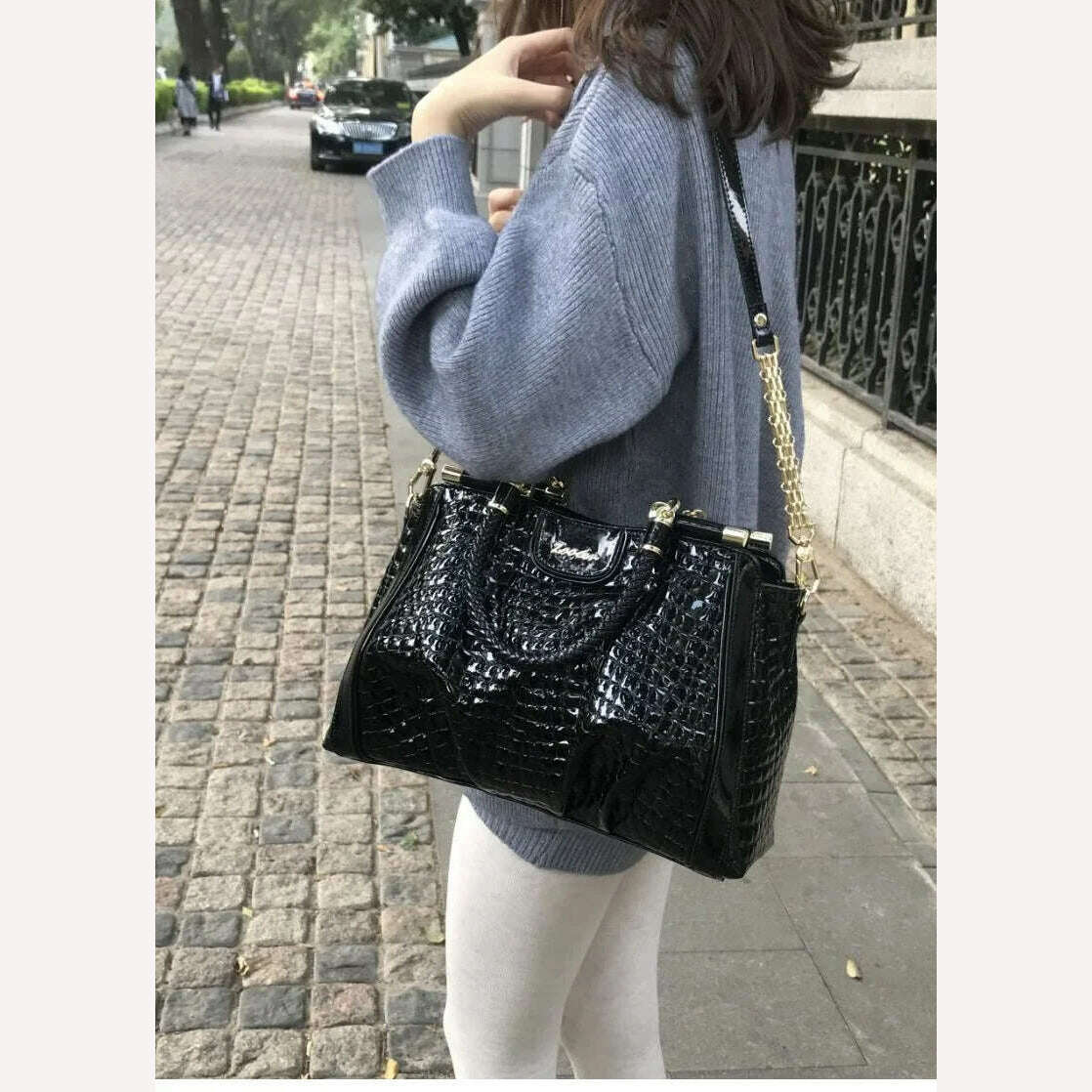 KIMLUD, Few in stock,hurry to buy!ZOOLER Original Full 100% Real Leather Handbags Soft Skin Genuine Leather Bag Costly Women Bags #QS220, KIMLUD Womens Clothes