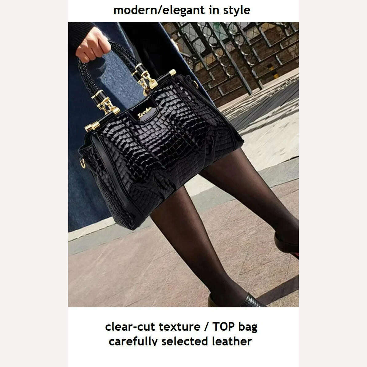 KIMLUD, Few in stock,hurry to buy!ZOOLER Original Full 100% Real Leather Handbags Soft Skin Genuine Leather Bag Costly Women Bags #QS220, KIMLUD Womens Clothes