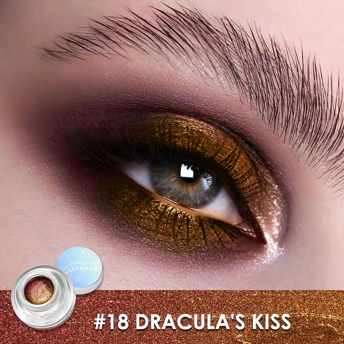 FOCALLURE Chameleon Liquid Eyeshadow 24 Colors Long Lasting Waterproof Pearlescent Glitter Shimmer Eye Shadow Makeup Cosmetics - KIMLUD