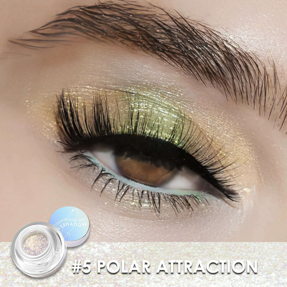 FOCALLURE Chameleon Liquid Eyeshadow 24 Colors Long Lasting Waterproof Pearlescent Glitter Shimmer Eye Shadow Makeup Cosmetics - KIMLUD