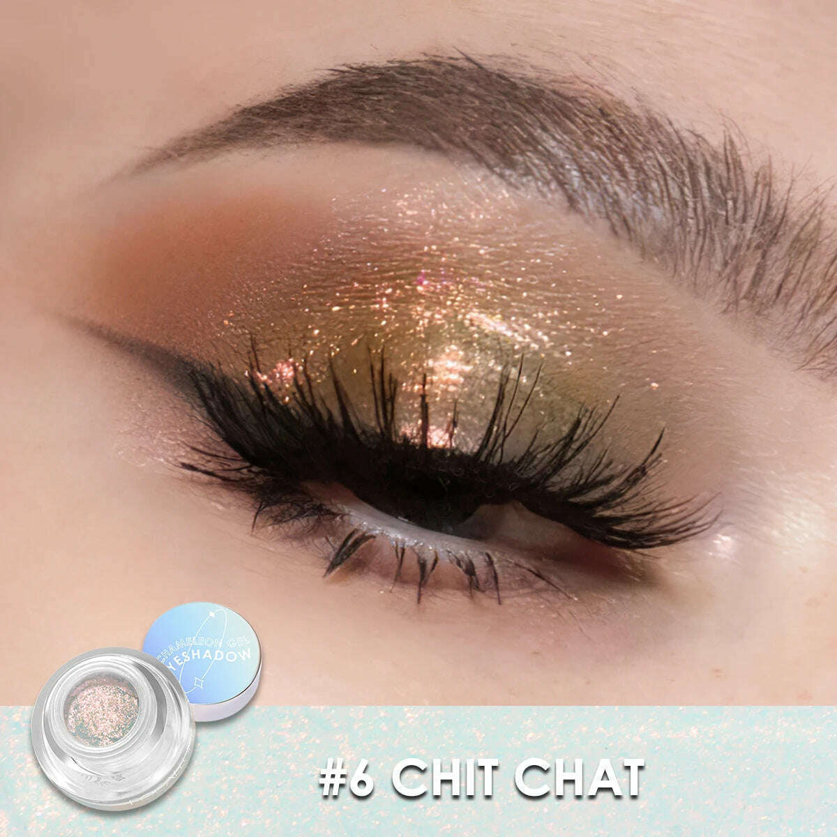 FOCALLURE Chameleon Liquid Eyeshadow 24 Colors Long Lasting Waterproof Pearlescent Glitter Shimmer Eye Shadow Makeup Cosmetics - KIMLUD