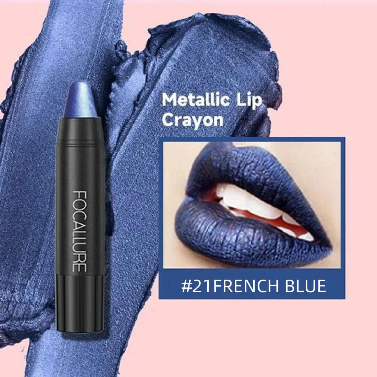 FOCALLURE Matte Lipstick Pen Sexy Beauty Waterproof Long Lasting Easy To Wear Lip Balm Lip Pencil Stick Makeup Women Cosmetics - KIMLUD
