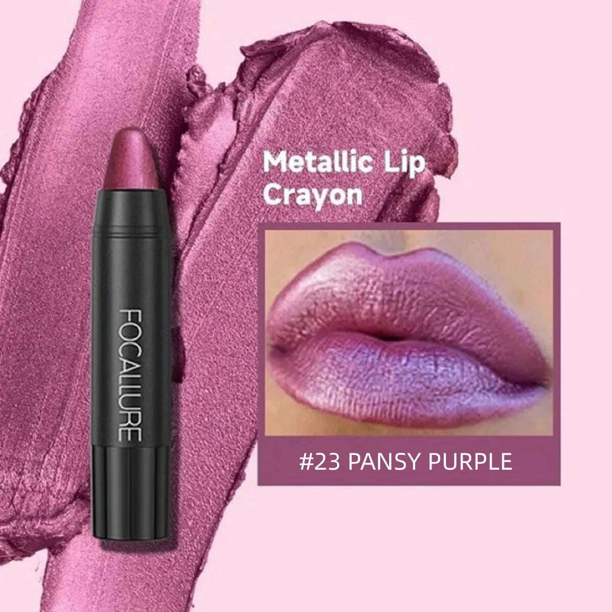 FOCALLURE Matte Lipstick Pen Sexy Beauty Waterproof Long Lasting Easy To Wear Lip Balm Lip Pencil Stick Makeup Women Cosmetics - KIMLUD