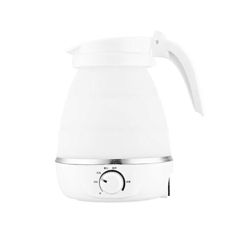 KIMLUD, Foldable And Portable Teapot Water Heater 0.6L 600W Electric Kettle For Travel And Home Tea Pot Water Kettle Silica Gel, KIMLUD Womens Clothes