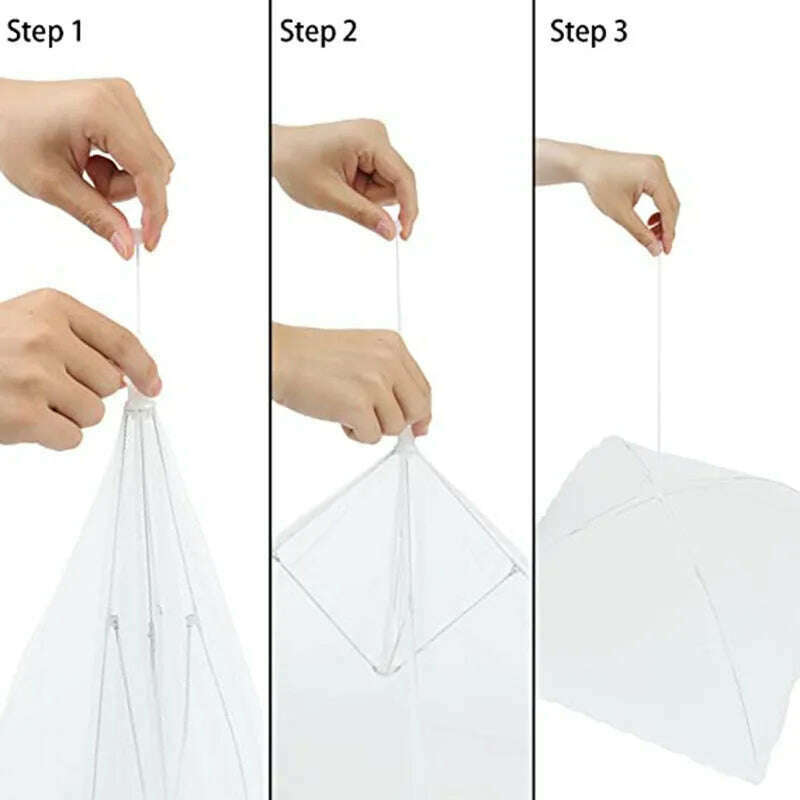 Foldable Food Mesh Cover Fly Anti Mosquito Pop-Up Food Cover Umbrella Meal Vegetable Fruit Breathable Cover Kitchen Accessories - KIMLUD