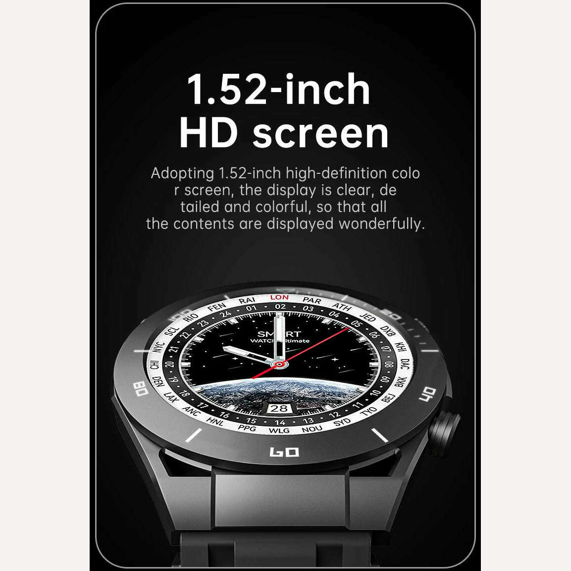 KIMLUD, For Huawei WATCH Ultimate Smartwatch Bluetooth Call Heart Rate Sleep Monitoring Smart Sports Watch IP68 Waterproof Bracelet, KIMLUD Womens Clothes