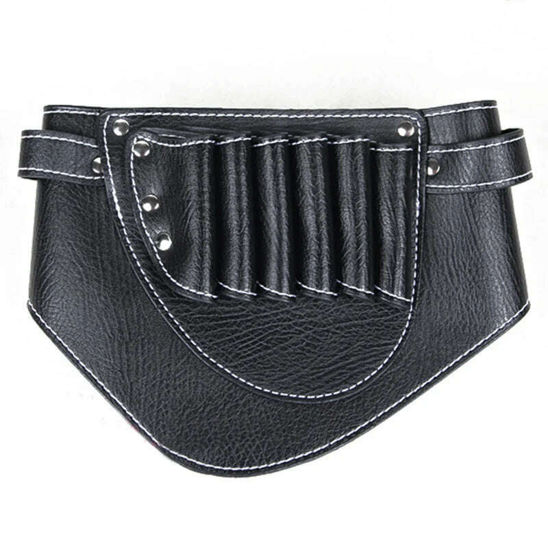 Free Shipping Salon Barber Scissors Bag Scissor Clips Shears Shear Bags Tool Hairdressing Holster Pouch Holder Case Belt - KIMLUD