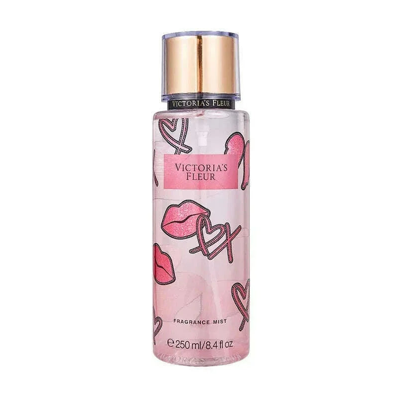 KIMLUD, Fresh Body Spray Flower Fruit Lasting Natural Plant Love Spell Scent Velvet Petal Fragrance Crushed Flash gold Deodorant 250ml, KIMLUD Womens Clothes