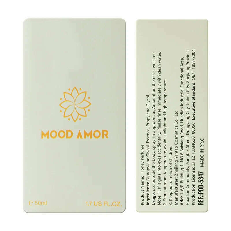 KIMLUD, Fresh Scent Honey 50ml Eau De Parfum Feminino Spray Energetic Floral Fruity Note Lasting Romantic Women's Perfume for Daily Life, KIMLUD Womens Clothes