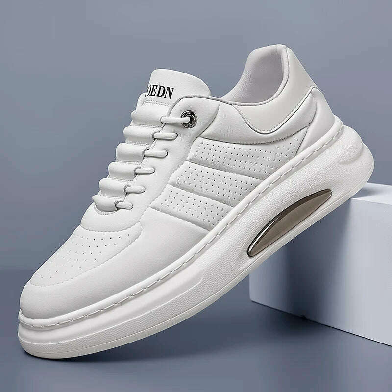 KIMLUD, genuine Leather men Casual Shoes lace up Sneakers Outdoor Walking Shoes Man Comfortable Breathable Male Light Footwear Shoes men, KIMLUD Womens Clothes