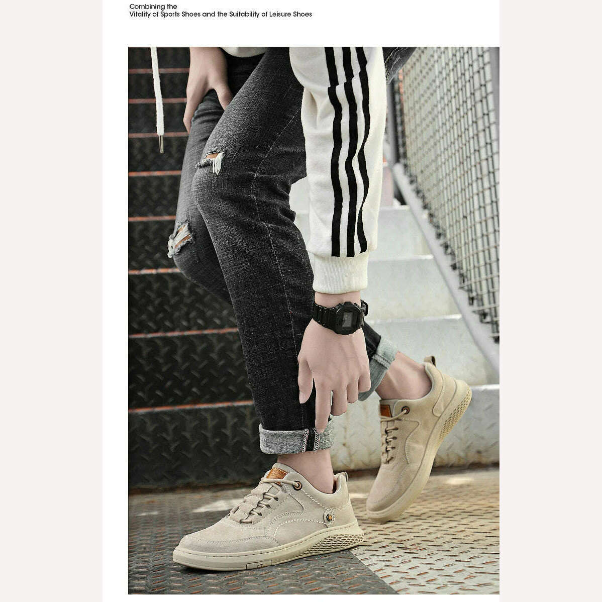 KIMLUD, Genuine Leather Men Shoes fashion Loafers Breathable Autumn lace up comfortable Casual Shoes Men Outdoor Sneakers shoes Zapatos, KIMLUD Womens Clothes