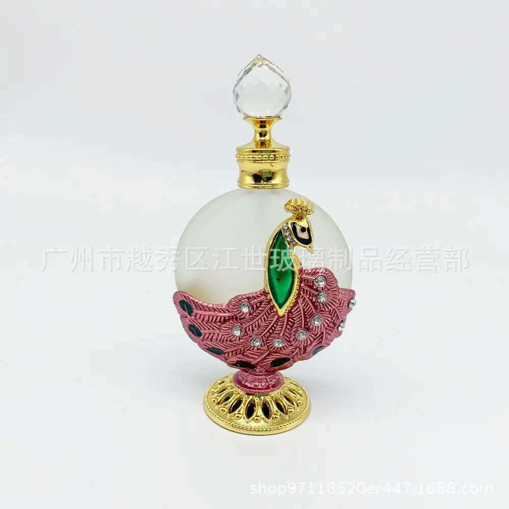 KIMLUD, Glass Lotion bottling Arabian Style Perfume Bottle Oils Dropper Bottle Refillable Bottle Empty Cosmetics Container, 30ml 2, KIMLUD APPAREL - Womens Clothes