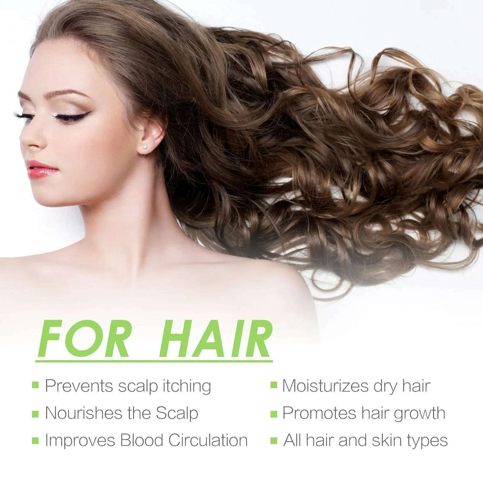 KIMLUD, Hair Growth Essential Oil Rosemary Prevent Hair Loss Scalp Strengthening Repair Frizzy Damaged Nourish Reduce Splits Anti Break, KIMLUD Womens Clothes