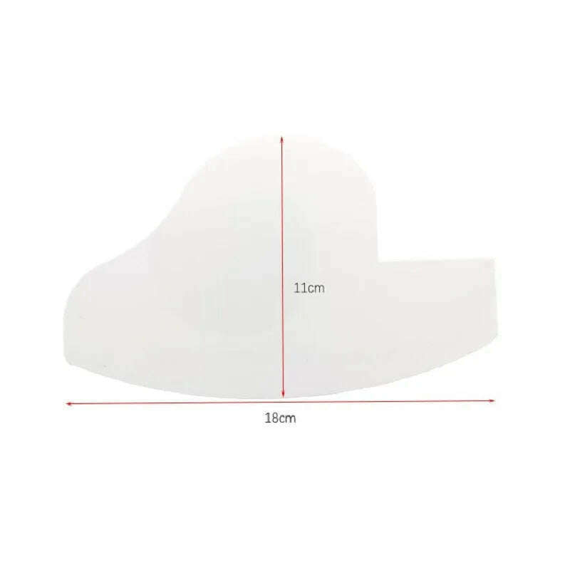 Hairline Enhancement Card Beard Fiber Dense Optimization Board Spray Board Haircut Styling Card Hair Styling Tools For Barber - KIMLUD