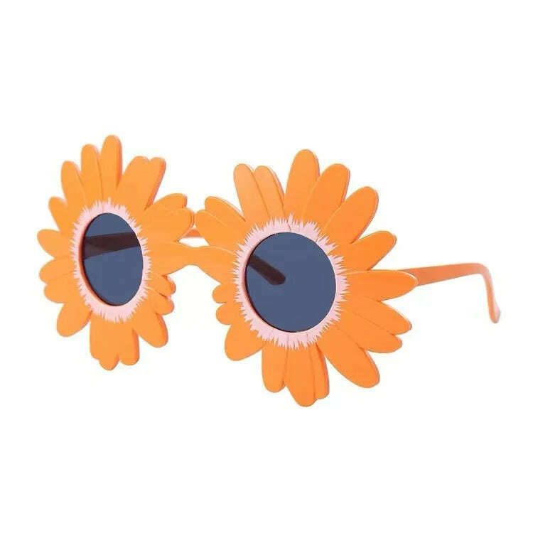 Hawaii Tropical Party Sunglasses Party Decor Tropical Fancy Dress Sun Glasses Hawaiian Bride Birthday Party Carnival Supplies - KIMLUD