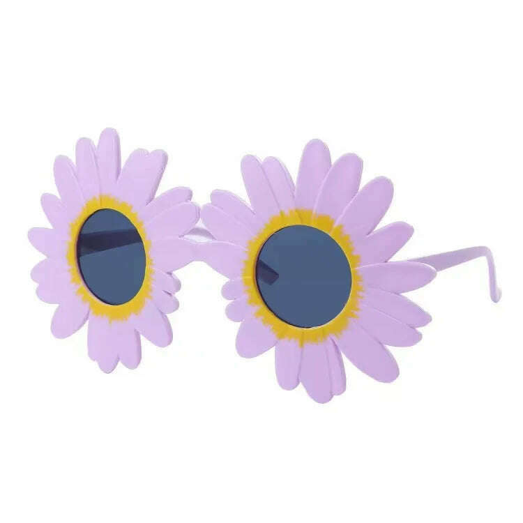 Hawaii Tropical Party Sunglasses Party Decor Tropical Fancy Dress Sun Glasses Hawaiian Bride Birthday Party Carnival Supplies - KIMLUD