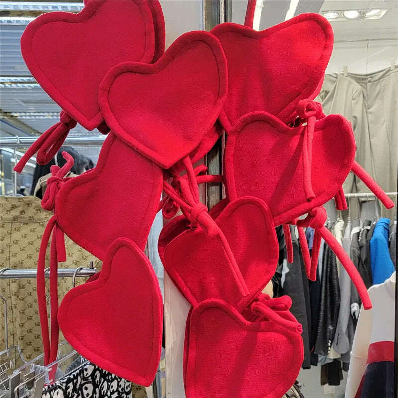 KIMLUD, Heart ins Mid Length Tank Tops For Women V Neck Sleeveless red Sexy Vests Female 2022 Summer Fashion Style, KIMLUD Womens ClothesKIMLUD, Heart ins Mid Length Tank Tops For Women V Neck Sleeveless red Sexy Vests Female 2022 Summer Fashion Style, red / One Size, KIMLUD APPAREL - Womens Clothes