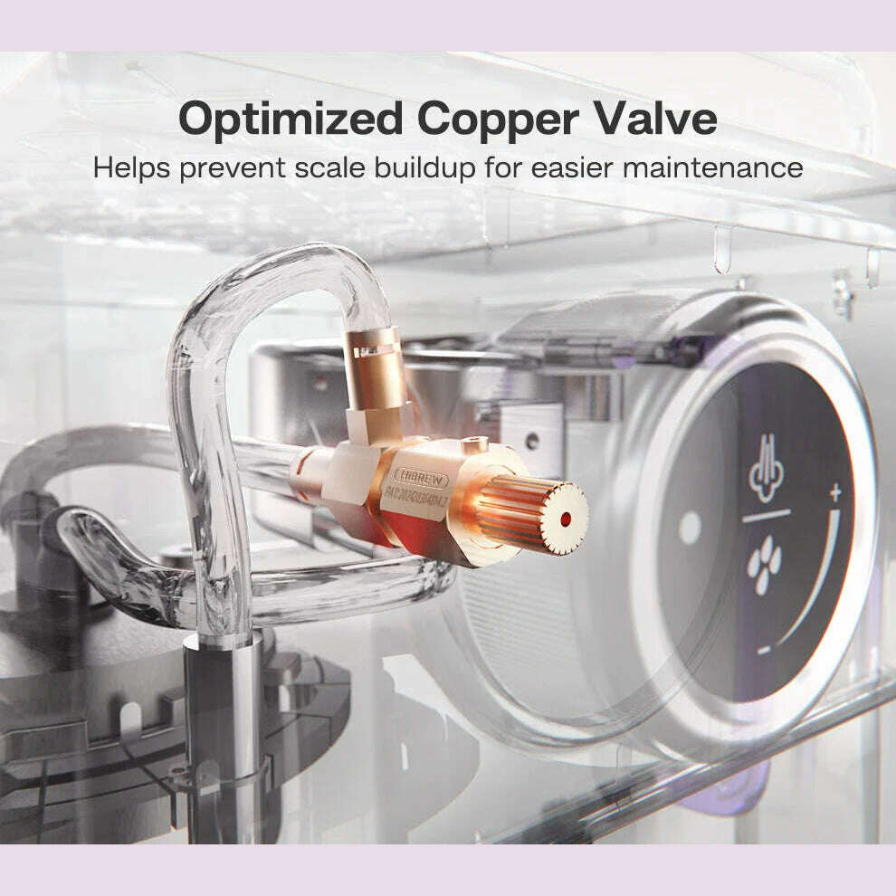 HiBREW 20Bar Semi Automatic Espresso Coffee Machine Temperature Adjustable 58mm Portafilter Cold/Hot Coffee Maker Metal CaseH10A - KIMLUD