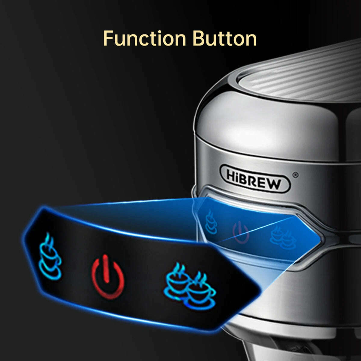 KIMLUD, HiBREW Coffee Maker Cafetera 20 Bar Inox Semi Automatic Super Slim ESE POD& Powder Espresso Cappuccino Machine Hot Water H11, KIMLUD Womens Clothes