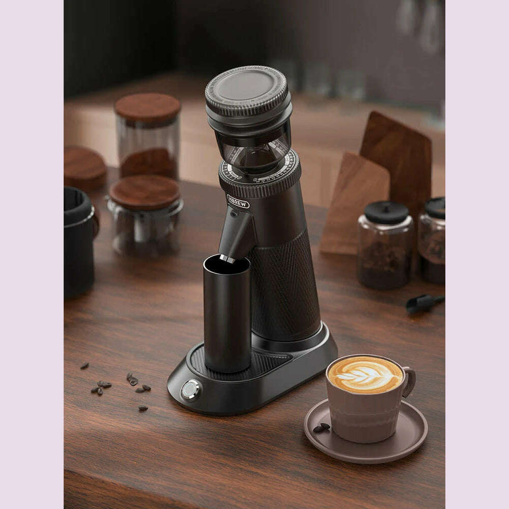 KIMLUD, HiBREW G5 48mm Conical Burr Electric Coffee Grinder Compact Portable Coffee Bean Mill Kitchen for Espresso Turkish Coffee, KIMLUD Womens Clothes