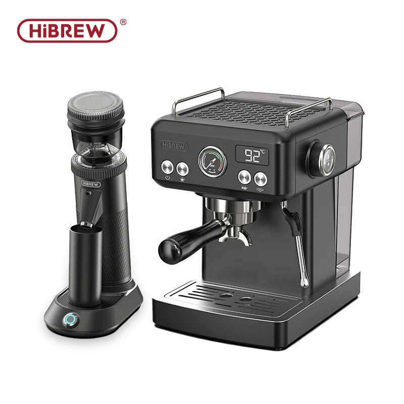 KIMLUD, HiBREW G5 48mm Conical Burr Electric Coffee Grinder Compact Portable Coffee Bean Mill Kitchen for Espresso Turkish Coffee, G5 H10ABK / CHINA / UK, KIMLUD APPAREL - Womens Clothes