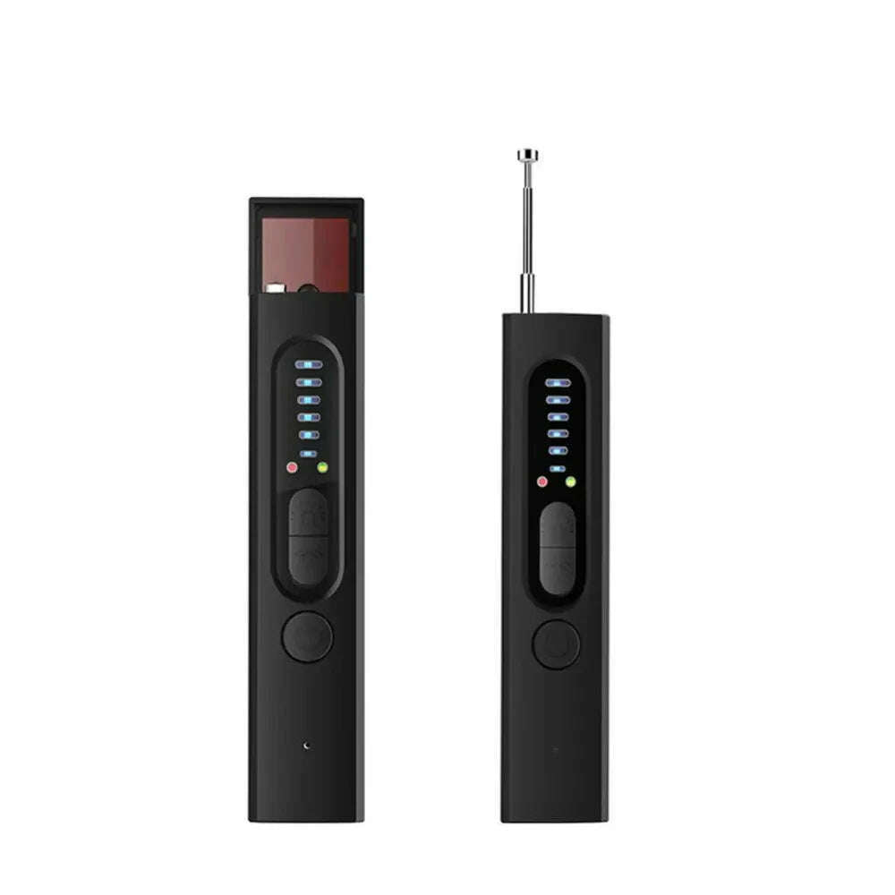 Hidden Camera Detector Anti-Spy Car GPS Tracker Listening Device Bug RF Wireless All Signal Scanner Gadget Security Protection - KIMLUD