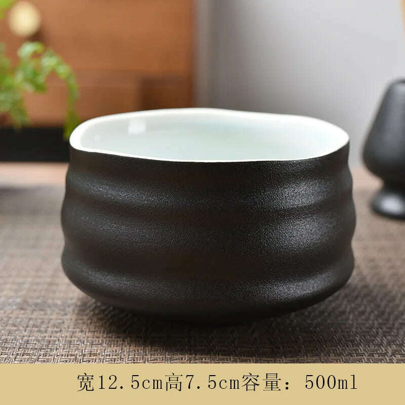 KIMLUD, High Quality Chawan Tea Set Accessories Japan Ceremonial Matcha Mixing Bowl, KIMLUD Womens Clothes