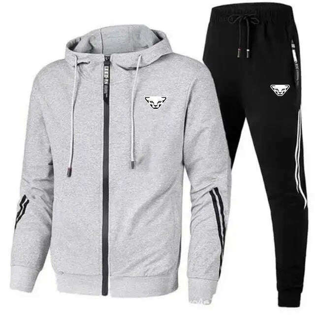 KIMLUD, High Quality Fashionable Hot Selling Men's Two-piece Sports Set, High-quality Sportswear and Pants Casual Spring New Style, 2 / L, KIMLUD APPAREL - Womens Clothes