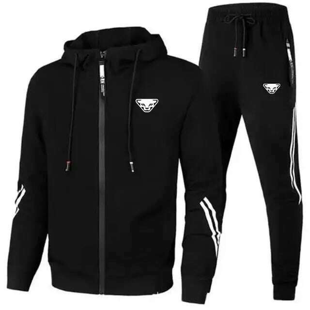 KIMLUD, High Quality Fashionable Hot Selling Men's Two-piece Sports Set, High-quality Sportswear and Pants Casual Spring New Style, 1 / S, KIMLUD APPAREL - Womens Clothes