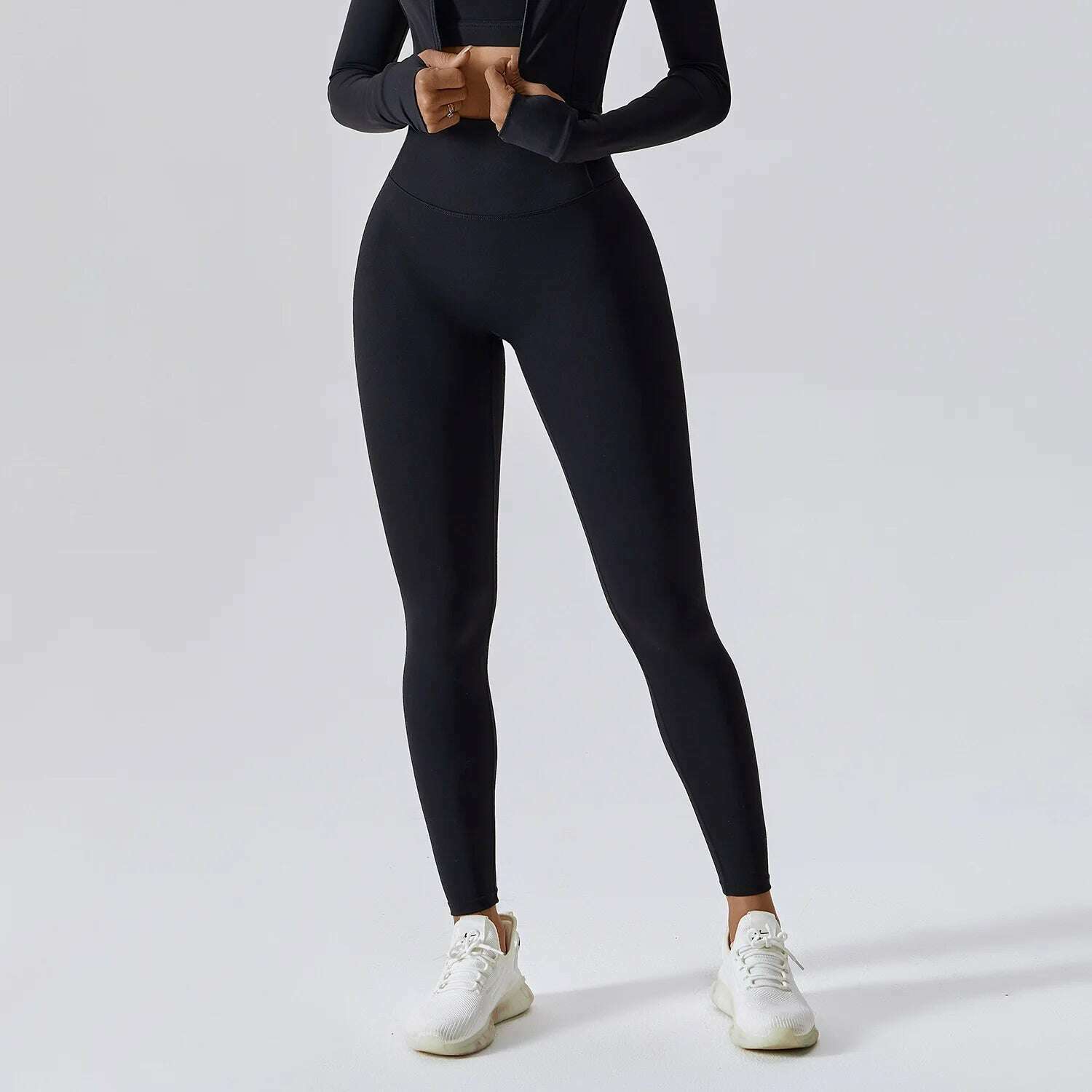 High Waist Yoga Pants Tummy Control Gym Leggings Sport Fitness Seamless Female Legging Workout Clothes For Women Athletic Wear - KIMLUD