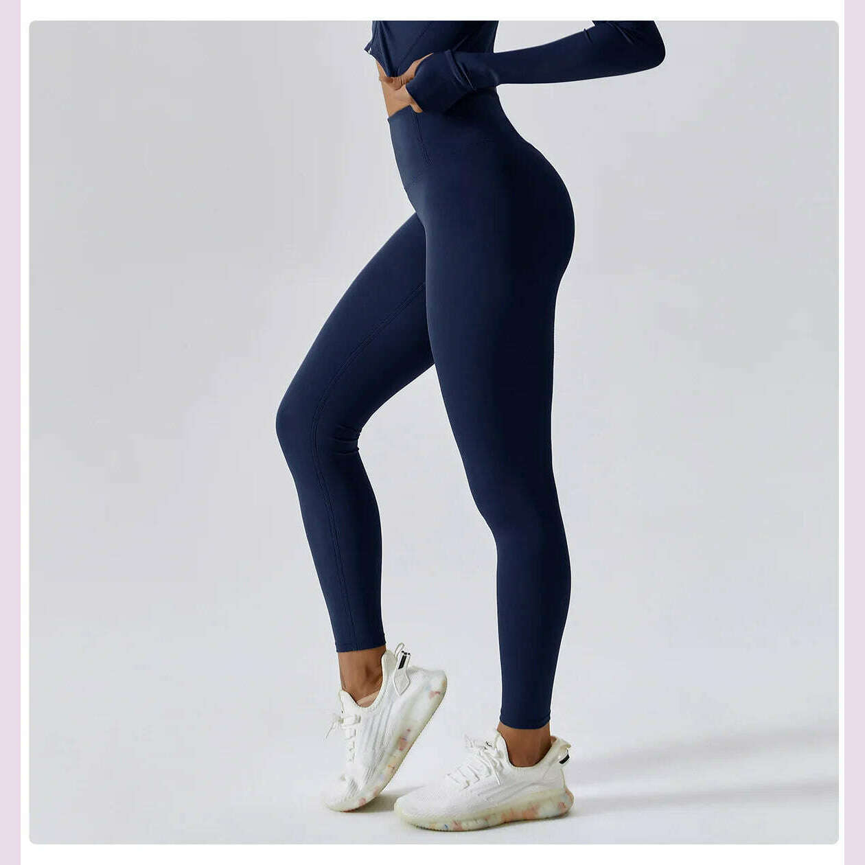 High Waist Yoga Pants Tummy Control Gym Leggings Sport Fitness Seamless Female Legging Workout Clothes For Women Athletic Wear - KIMLUD