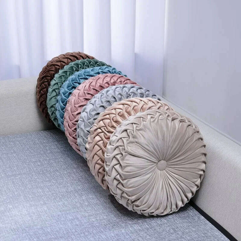 KIMLUD, Home Velvet Fabric Backrest Chair Cushion Sofa Pillow Bed Beach Swing Back Pad, KIMLUD Womens Clothes