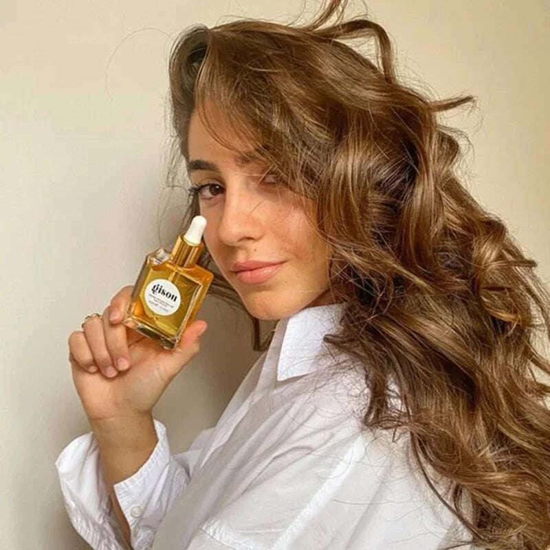 KIMLUD, Honey Hair Care Oil Moisturizes Effectively Repairs Damaged Hair Serum Smoothing Short Dry Hair Hair Care Oil Hair Care Products, KIMLUD Womens Clothes