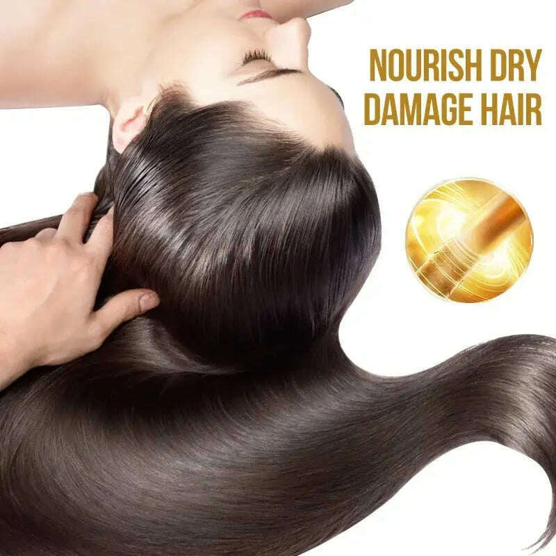 KIMLUD, Honey Infused Hair Care Oil Long Lasting Fragrance Hair Spray Improve Dry Damage Hair Smooth Shiny Hair Conditioner Care Sets, KIMLUD Womens Clothes