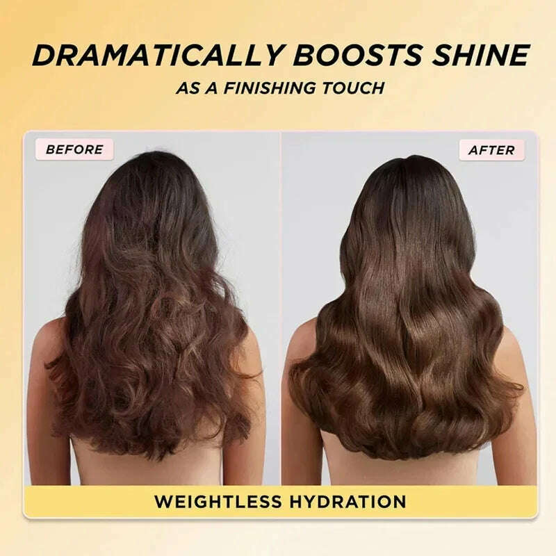 KIMLUD, Honey Infused Hair Oil Finishing Shine Moisture Boosts Tame Frizz Overnight Treatment Essential Oil Hair Conditioner 20ml, KIMLUD Womens Clothes