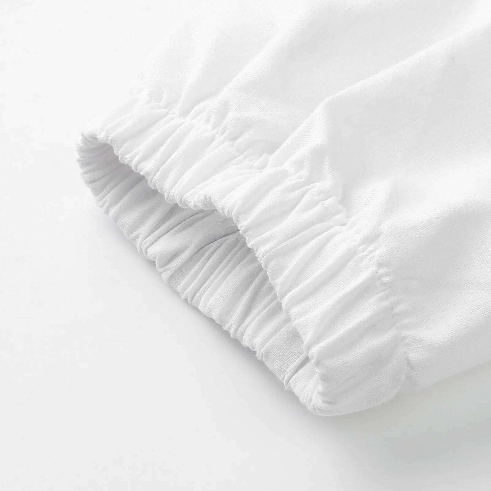 Hooded White Shirt Summer Cotton Linen Blouse long sleeve Solid Color Button Blouse Travel Work Style Male Breathable Slim Tops - KIMLUD