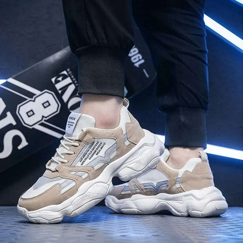 KIMLUD, Hot Selling Men Trendy Sneakers Spring Autumn Anti Slip Running Shoe Basket Trainer Lightweight Sport Shoe Zapatillas De Deporte, KIMLUD Womens Clothes