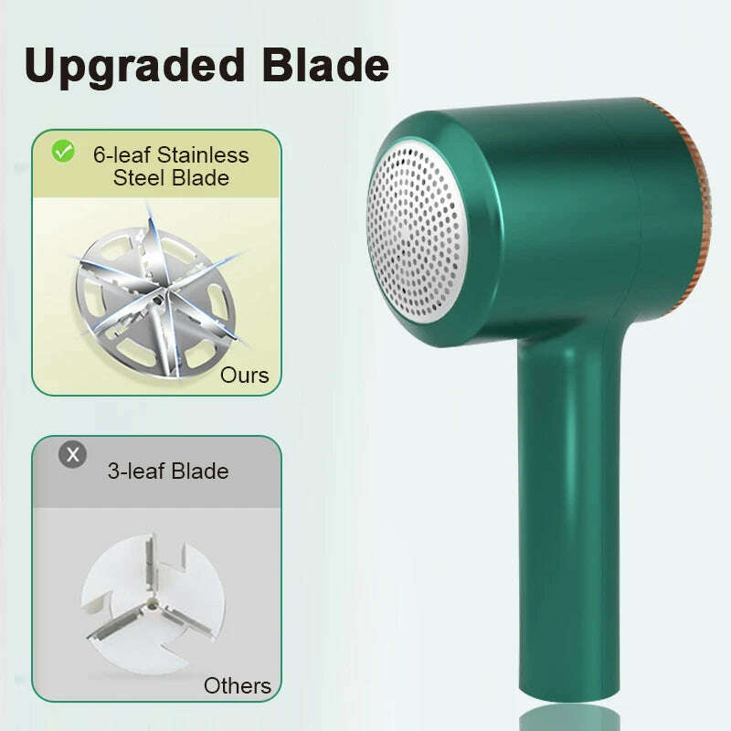 KIMLUD, Household Electric Lint Remover For Clothing Hair Ball Trimmer Fuzz Clothes Sweater Shaver Spools Removal Device Rechargeable, KIMLUD Womens Clothes