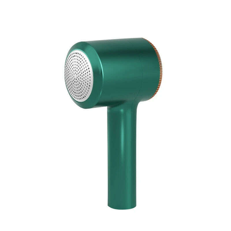 KIMLUD, Household Electric Lint Remover For Clothing Hair Ball Trimmer Fuzz Clothes Sweater Shaver Spools Removal Device Rechargeable, Green, KIMLUD APPAREL - Womens Clothes
