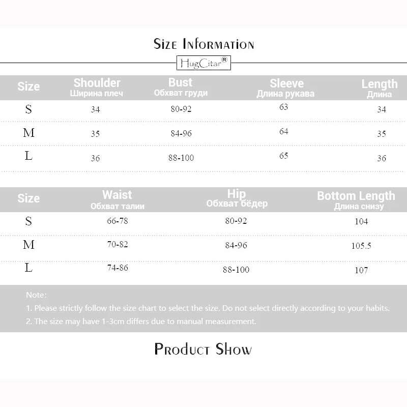 KIMLUD, Hugcitar Fall Fashion 2 Piece Matching Sets Long Sleeve Solid Sexy Crop T-Shirt Pants Women Y2K Clothes Streetwear Festival Yoga, KIMLUD Womens Clothes