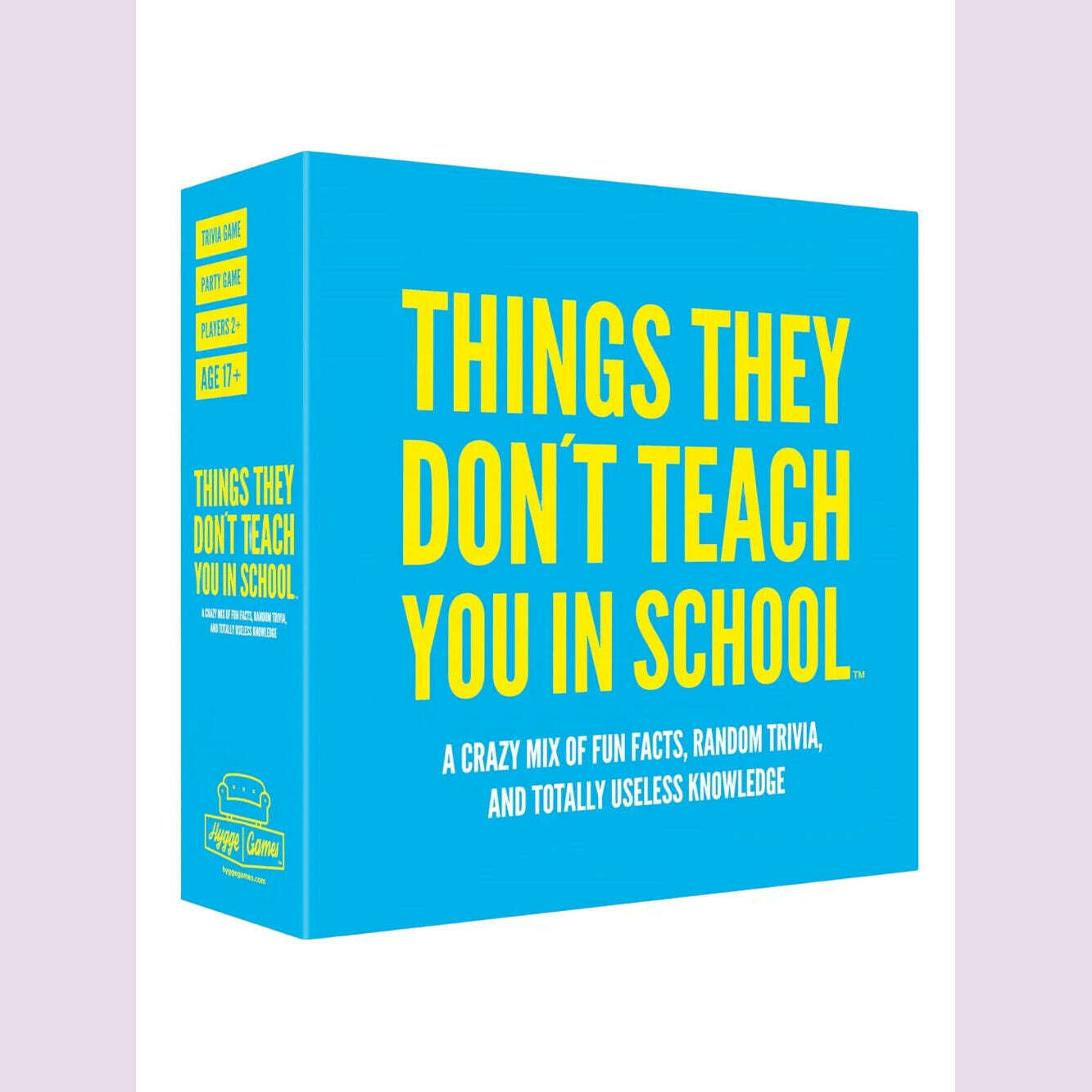 KIMLUD, Hygge Games Things They Don't Teach You in School Party Trivia Game Christmas Halloween Thanksgiving gifts, KIMLUD Womens Clothes