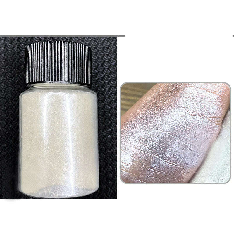 KIMLUD, Ice Muscle Aurora Neon Glitter Mirror Nail Powder Pigment Pearl Nail Art Glitter Dust Chrome Aurora Blue Manicure Holographic, KIMLUD Womens Clothes