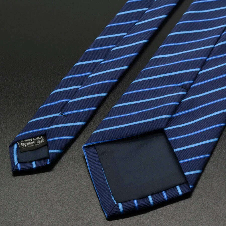 IHGSNMB Men Tie Fashion Classic Business Necktie Mens Casual Ties for Men Wedding Party Designer Corbatas Para Hombre Gift Ties - KIMLUD