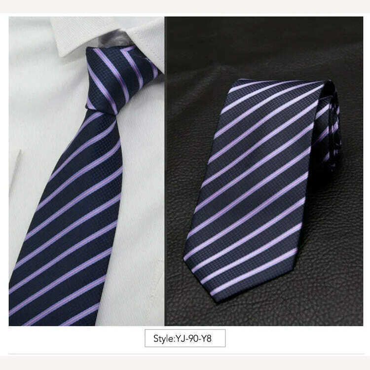 IHGSNMB Men Tie Fashion Classic Business Necktie Mens Casual Ties for Men Wedding Party Designer Corbatas Para Hombre Gift Ties - KIMLUD