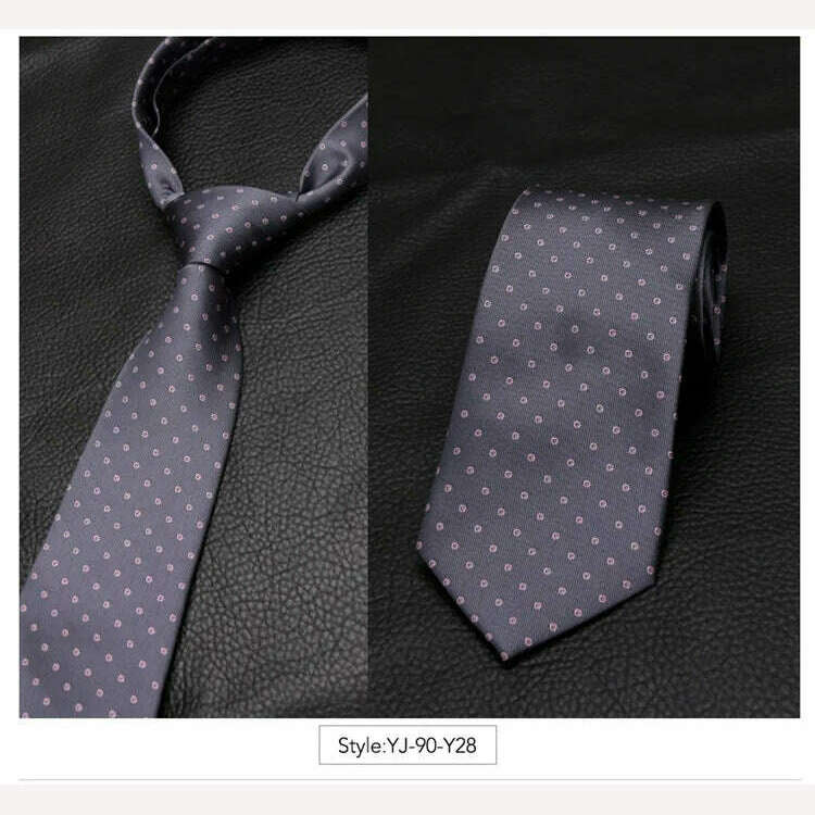 IHGSNMB Men Tie Fashion Classic Business Necktie Mens Casual Ties for Men Wedding Party Designer Corbatas Para Hombre Gift Ties - KIMLUD