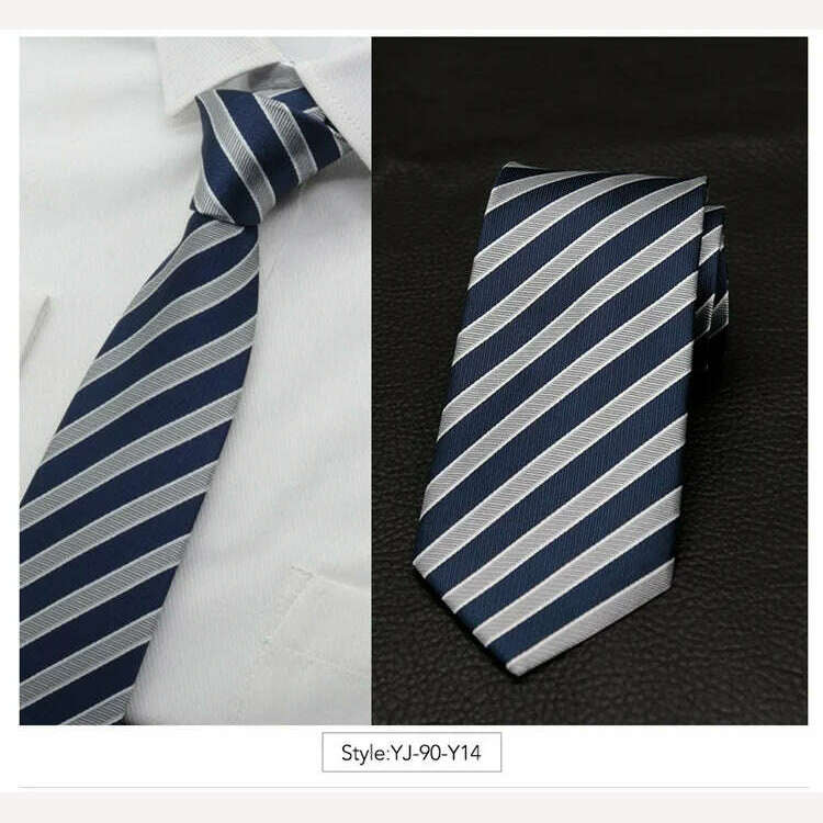 IHGSNMB Men Tie Fashion Classic Business Necktie Mens Casual Ties for Men Wedding Party Designer Corbatas Para Hombre Gift Ties - KIMLUD