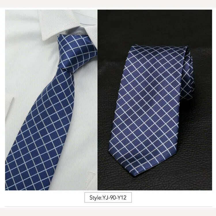 IHGSNMB Men Tie Fashion Classic Business Necktie Mens Casual Ties for Men Wedding Party Designer Corbatas Para Hombre Gift Ties - KIMLUD