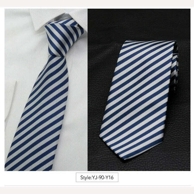 IHGSNMB Men Tie Fashion Classic Business Necktie Mens Casual Ties for Men Wedding Party Designer Corbatas Para Hombre Gift Ties - KIMLUD