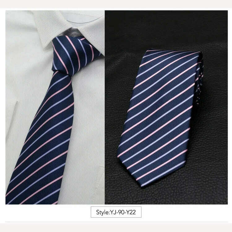 IHGSNMB Men Tie Fashion Classic Business Necktie Mens Casual Ties for Men Wedding Party Designer Corbatas Para Hombre Gift Ties - KIMLUD